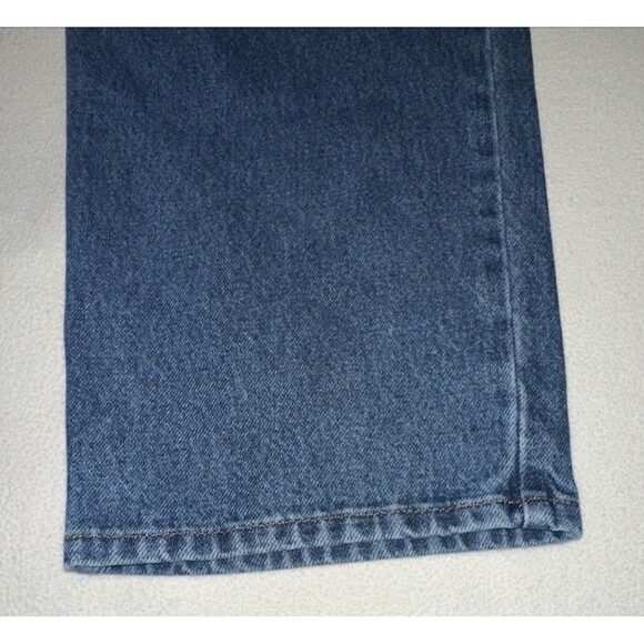 L.L. Bean Men's Comfort Waist Jeans 36x28 Blue Denim Classic Straight Leg - Picture 4 of 13
